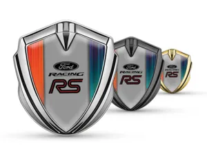Ford Silicone Emblema Badge Stile Minimal Uni-Size